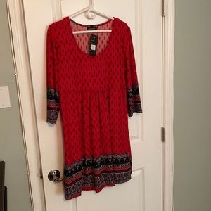 Reborn Red Knit Dress